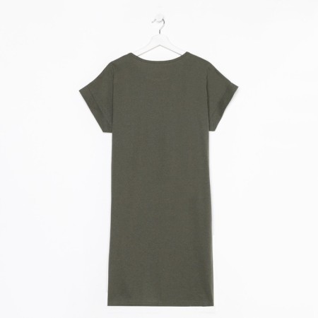 Homemade dress, khaki color, size 58-5
