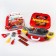 Set of builder "Suitcase" in a bag with game tools, cars