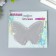 Interior mirror sticker "Openwork" set 3 pcs silver 11x7.5 cm