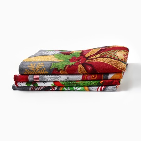 Set of kitchen towels of the Dolyana "Gift" 35x60cm-4pcs, 100% cotton-8