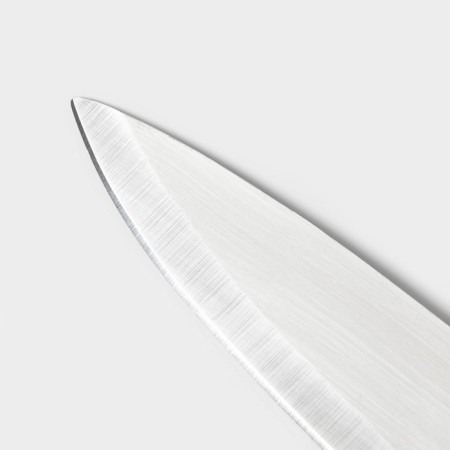 Knot Kitchen shade "Inkanto", blade 12 cm, white color-2