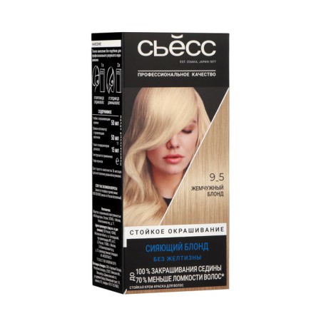 SYOSS Color hair coloring, tone 9-5, pearl blond