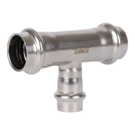 The transitional transition rommer RSS-0014-221522, VPR, D = 22 x 15 x 22 mm, press, stainless steel-1