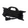 Extension cord on the Proconnect frame PVS 2x0.75, 30 m, b/s, 6 a, 1300 watts, IP20, black (made in Ros