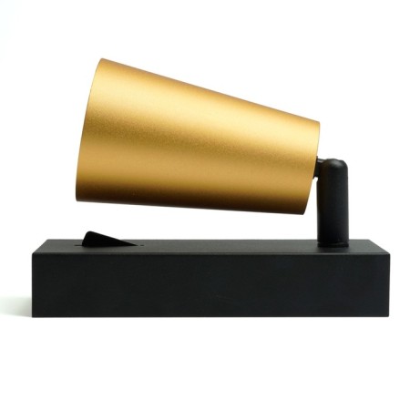 Wall lamp Feron ML1850, IP20, GU10, 35 W, 65x60x140 mm, color gold and black-5