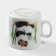 Panda mug, 200 ml, white, porcelain