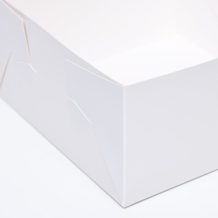 Box for cake, white, 18 x 18 x 10 cm-3