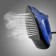 Iron CENTEK CT-2360, 1600 W, anti-stick sole, 200 ml, black-blue