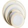 Dining Service 6/25 OPAL, Decor “Wide Kant Platinum, Gold”, 25 items