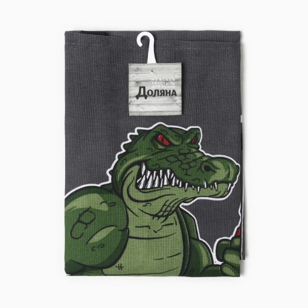 Apron Dilyana "The main in the kitchen" 70x60 cm, horn, 100% HL, 160g/m2-6
