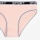 Cowards of women's slips collorista, light pink color, size 42-44