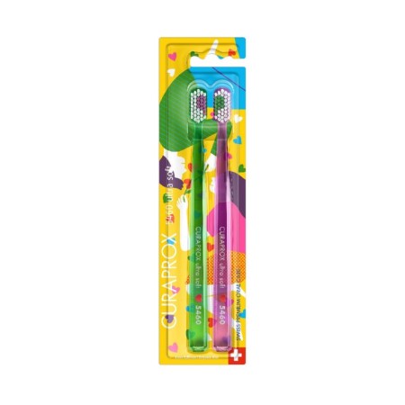 A set of Curaprox Duo Love Edition 2023 Ultrasoft, D = 0.10 mm, 2 pcs. In the set