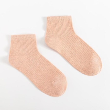 Women's socks minku "shine", color of powder, size 36-37 (23 cm)