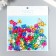 Set for creativity of sequin 10 grams "Multi -colored flowers" 1.5x1.5 cm