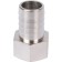 Stout SFT-0066-001218, 1/2 "x 18 mm, internal thread, nickelled brass