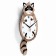 Watch Wall children's "Raccoon", with a pendulum, 22 x 41 cm