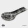 Standing under a spoon Magistro "Marble", 24 × 11 × 1 cm, black color