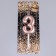 Candle in the Cake "European", number "3", 6 cm, pink gold