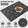 Universal rug for a bowl and fish tray, 30x40 cm, gray