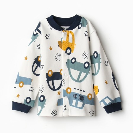 Nursery blouse, white color/machines, height 68 cm
