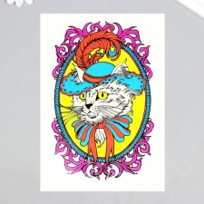 Tattoo on the body of Neon Color 