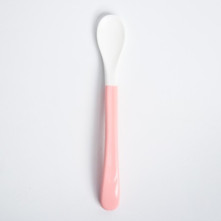 A nursery spoon for feeding, with a soft tip, from 5 months, color mix-1