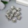 Bale (holder of d/pendant) metal d/creativity "drum" silver G072b722 1x0.7 cm
