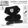 Drinking harness with a leash and reflective patch, s, ok 27, og 30-38, black