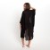Tunic beach female, black color, size 48