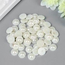Set for creativity Half of the pearl-flowers d = 1.4 cm 20g