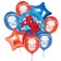 A set of balloons "Happy Birthday! Spider-Man", Marvel