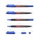 Marker Permanent Erichkrause Double P-80, bilateral, blue