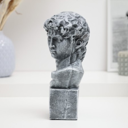 Figure "The head of David" under the stone, 10.5x22cm-2