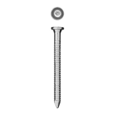 Hargod nails with a horse -drawn head "bison master", 4 x 60 mm, galvanized, in a package of 5 kg
