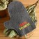 Set for the bath "100% man! For 100% bath" embroidery hat, rug and mittens
