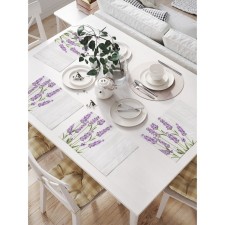 Set of napkins for setting the table 