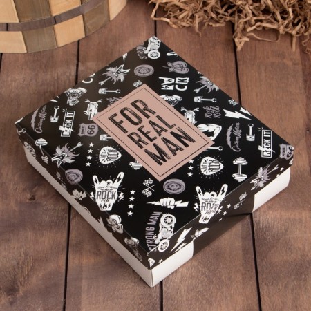 FOR REAL MAN Gift Ethel Man, towel and accessories-5