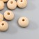Wooden beads d = 12 mm (set 30 pcs) without coating