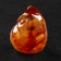 Souvenir "Owl", amber