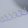 A set of vacuum cans for massage, with a pump, 6 pcs, D 6.8/5.9/5.2/4.4/3.4/3 cm