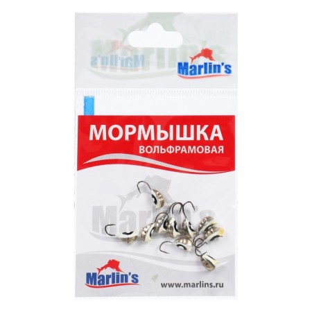 Mormyshka tungsten Marlin’s Vyatka larva No. 2, 10 pcs-1