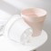 Kashpo for flowers with an insert "Porto", 2.4 liters, pearl color