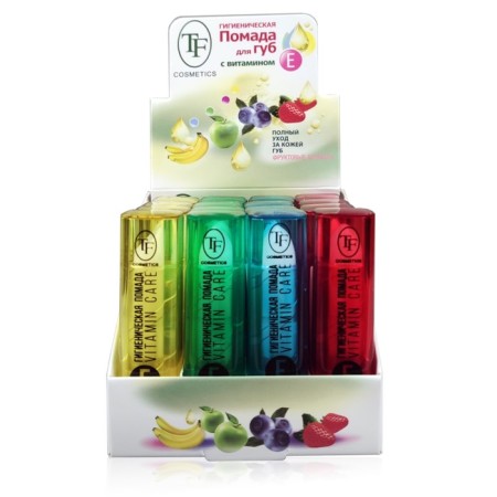 Lipstick for lip hygienic TF, with vitamin E, mix