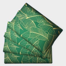 A set of lamps' serving shafts, 4 pcs, 30 × 45 cm, green color