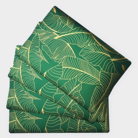A set of lamps' serving shafts, 4 pcs, 30 × 45 cm, green color