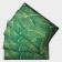 A set of lamps' serving shafts, 4 pcs, 30 × 45 cm, green color