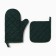 Kitchen "clover" mittens-output 20x27cm, severity 17x17cm 100% p/e