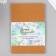 Tight felt "milk chocolate" 1 mm (set of 10 sheets) A4 format format