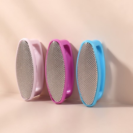Foot Teros, 2 in 1, metal/sandpaper, 8.5 cm, mix color-10