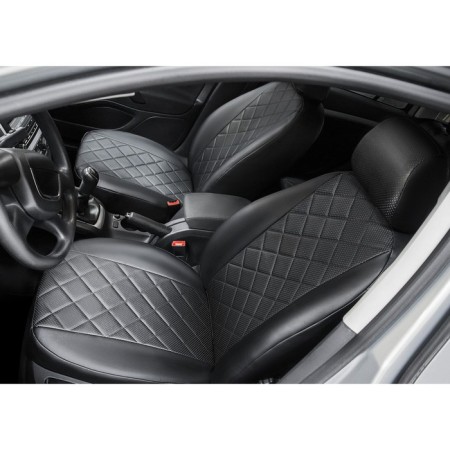 ROVAL AUTOSHKHLY ROMB, Chevrolet Lacetti, 2004-2013, Ravon Gentra 2013-2018, eco-leather, black, SC.1003.2-1